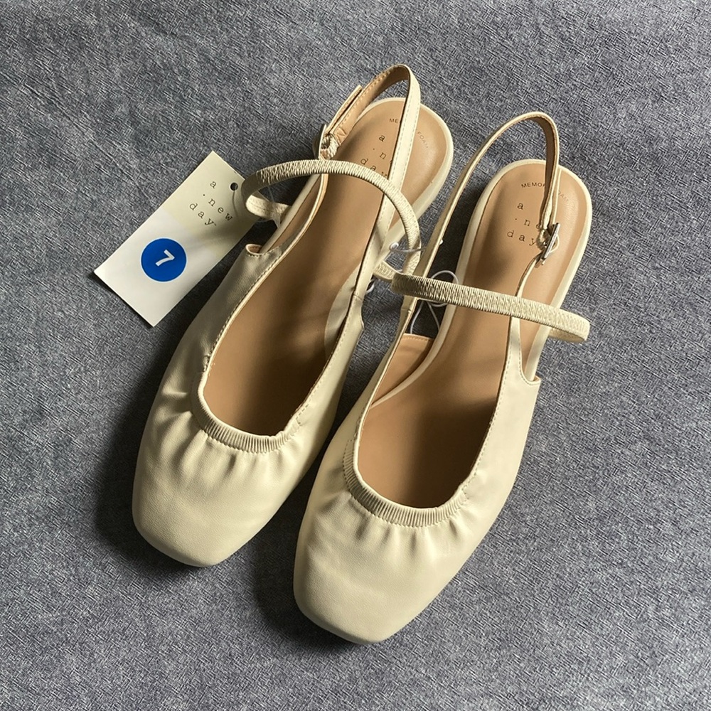 a new day sling back flats